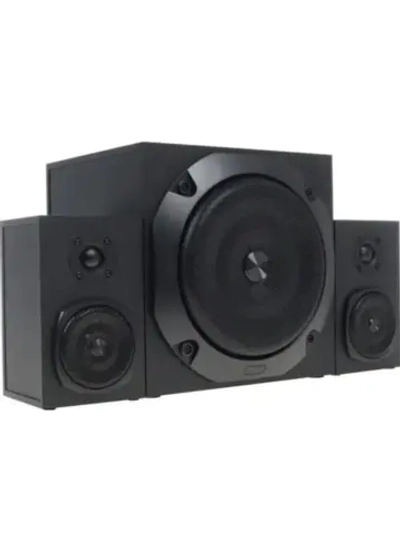 Колонки 2.1 Dass BT BLACK 15 Вт, питание от сети 220В