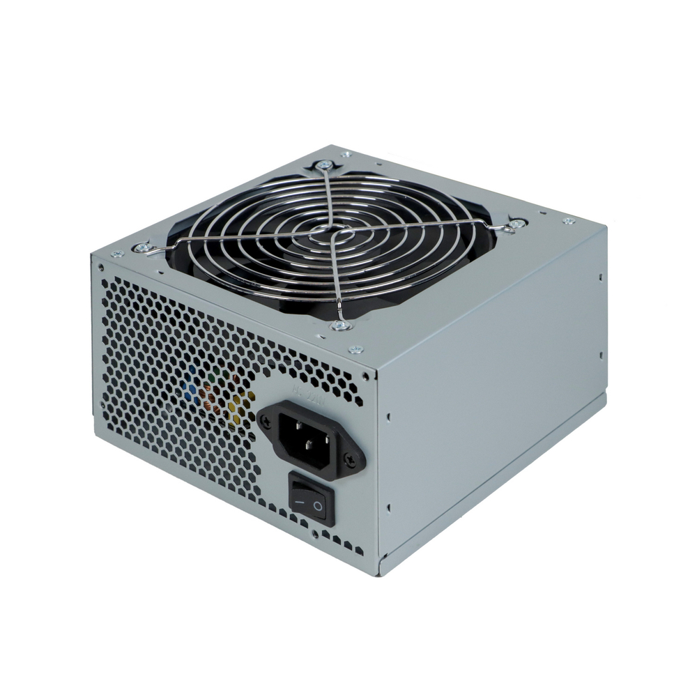 Блок питания ATX BaseTech R1, 600W, Bulk, 1x4+4pin, 1x6+2PIN, 4xSATA, 2xMOLEX (BT-600R1)
