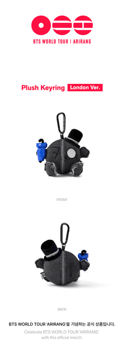 Мерч BTS - ARIRANG Plush Keyring [London Ver.]