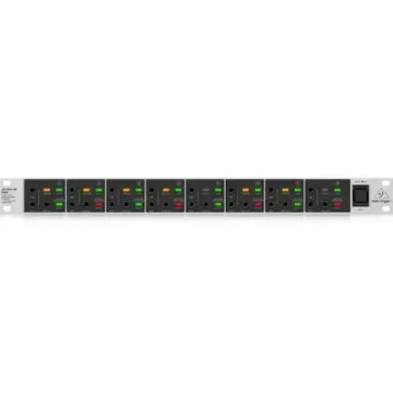 Behringer DI800 V2 8-канальный активный DI-box с универсальным питанием (сеть/ фантом)