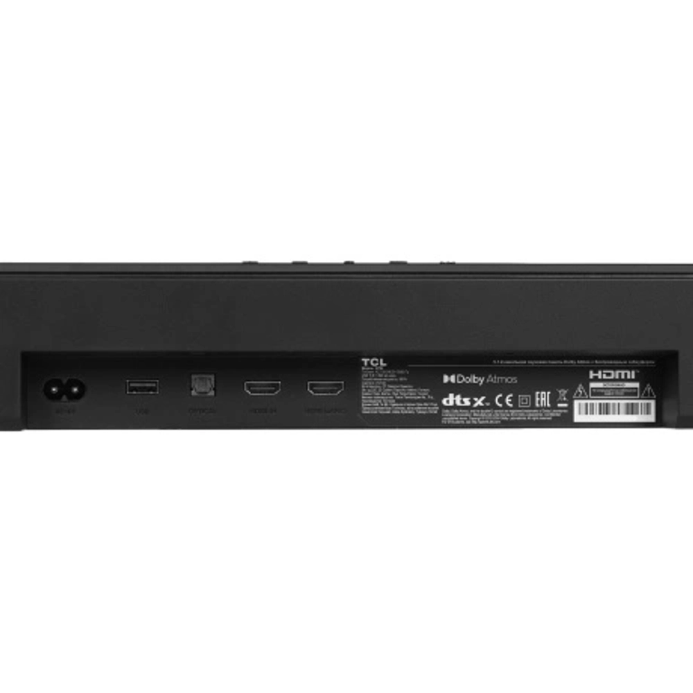 Саундбар TCL Q75H 5.1.2 620Вт черный