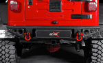 Бампер силовой задний BMS ALFA для Jeep Wrangler TJ