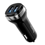 Автомобильное заряд. устр. Hoco Z40 2USB 2.4A черное