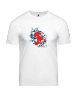 Футболка белая Carp Koi