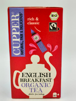 Чай черный Cupper English Breakfast tea 20 пакетиков, 50 г (из Финляндии)