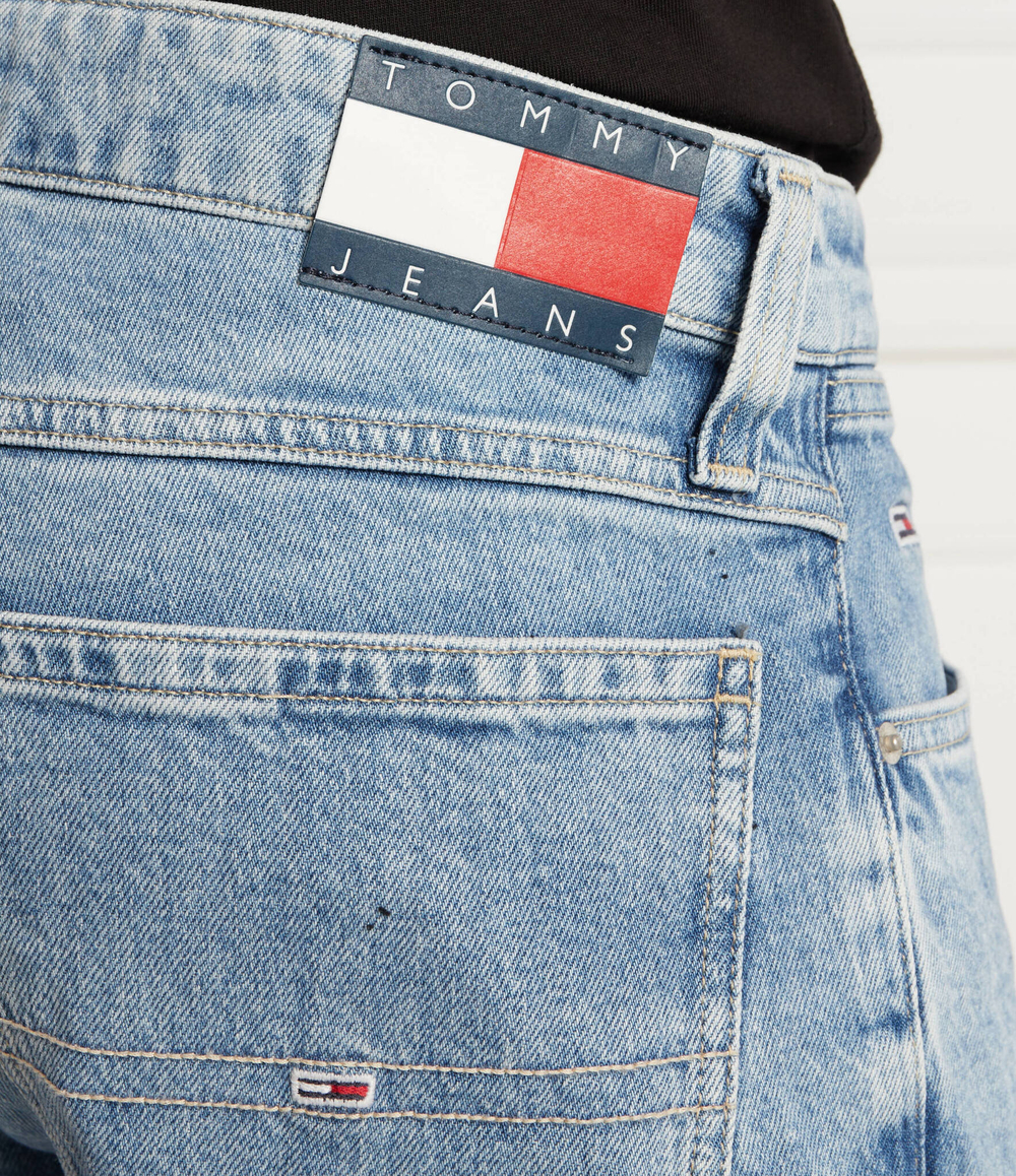 Джинсовые шорты RONNIE Tommy Jeans - голубой(DM0DM19154)