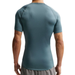 Мужская теннисная футболка Nike Pro Dri-FIT Tight Short-Sleeve Fitness - mineral slate/black