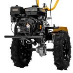 Мотоблок DPT-370X, 7 л.с, дисковое сцепление, ширина 90 см, глубина 35 см, фрез 3х4, ВОМ, передачи 3В/1Н Denzel