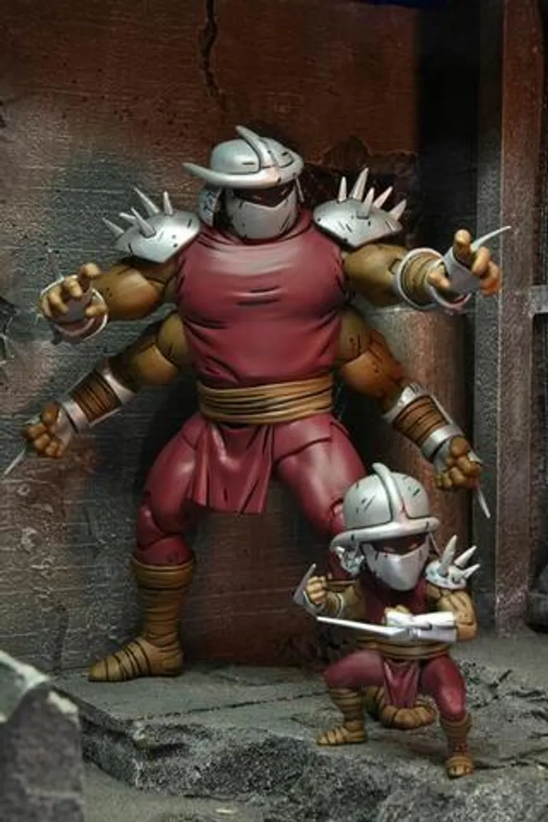 Фигурка NECA Teenage Mutant Ninja Turtles Mirage Comics: Shredder Clone & Mini Shredder