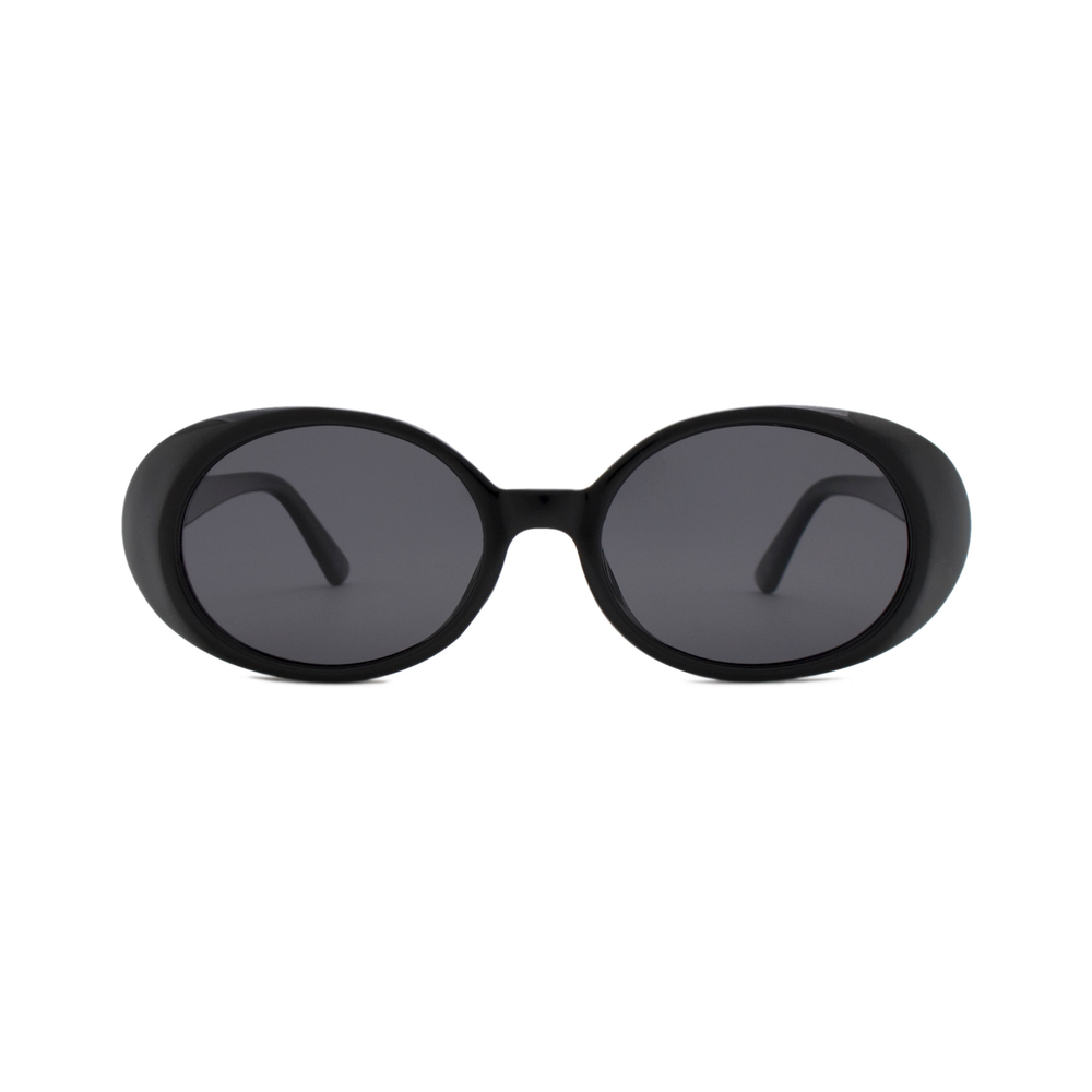 Очки Genex Sunglasses 690 c.005 овальные черные глянцевые