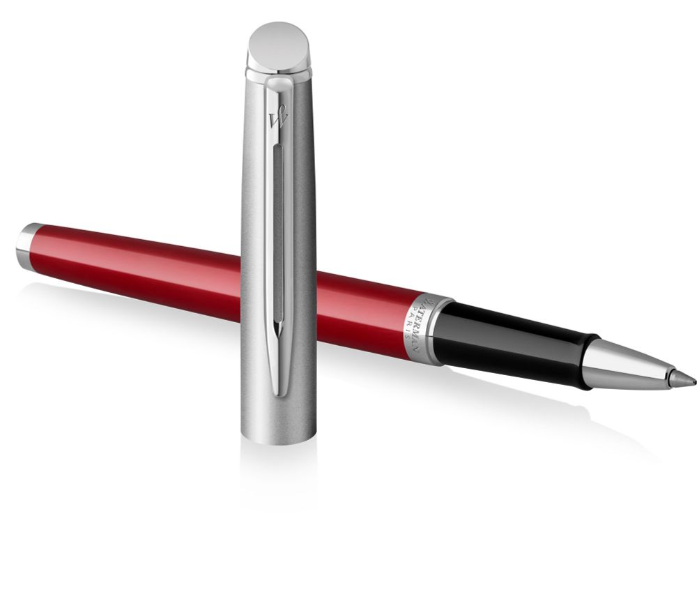 Роллер Waterman Hemisphere Matte SS Red CT F (2146625)