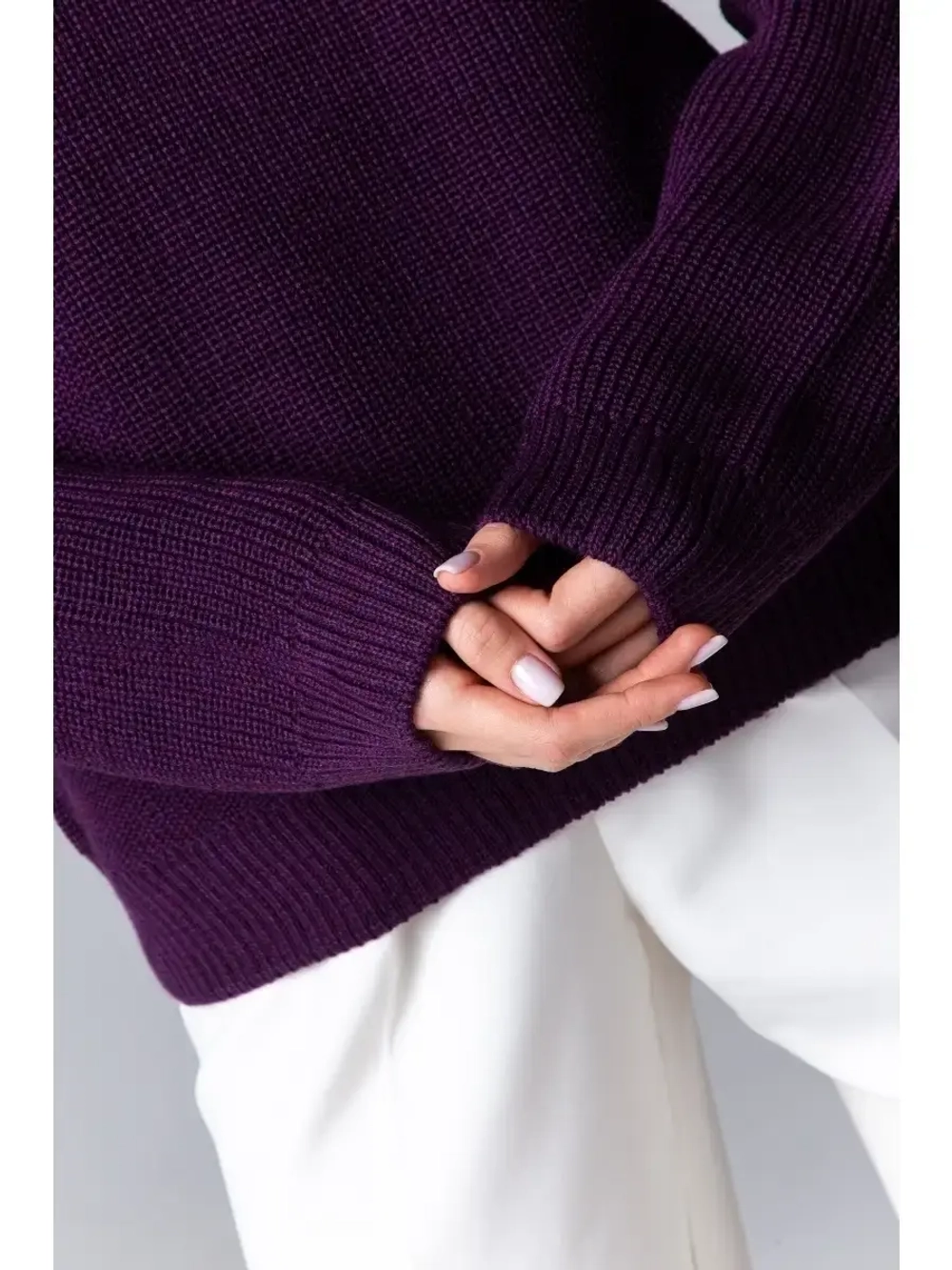 Джемпер тёплый oversize
