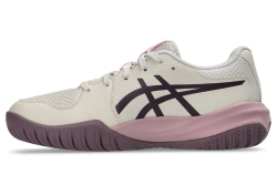 Детские теннисные кроссовки Asics Gel-Resolution X GS - soft oat/dark aubergine
