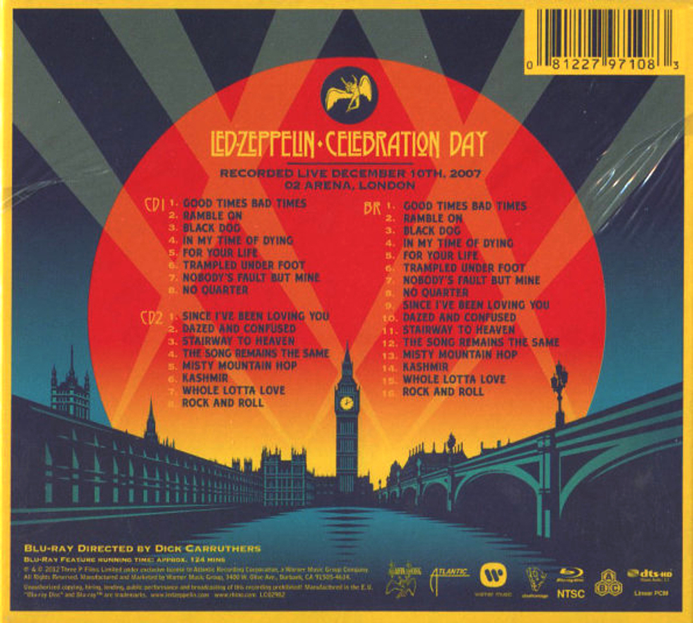 Led Zeppelin / Celebration Day (2CD+Blu-ray)