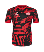 Футболка разминочная Jögel PREMIER PerFormDRY Spartak Pre-match Tee, красный/черный