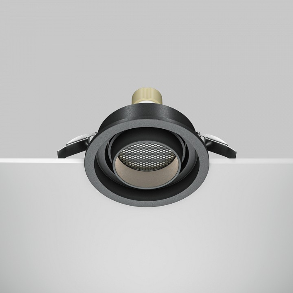Встраиваемый светильник Maytoni Technical Atom DL113-GU10-01-RD-B