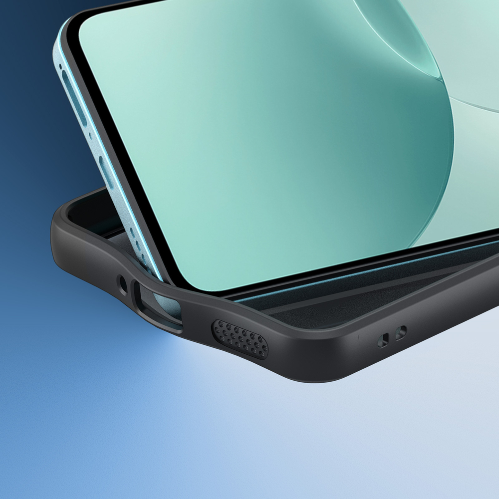 Чехол прозрачный с черными рамками для OnePlus Nord CE6 Lite, серия Aimo Series Case от Dux Ducis