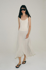 ПЛИССИРОВАННАЯ ЮБКА МИДИ — ZW COLLECTION — ZARA