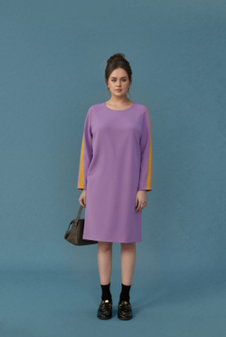 Повседневное платье 2800АЕ, Фиалка