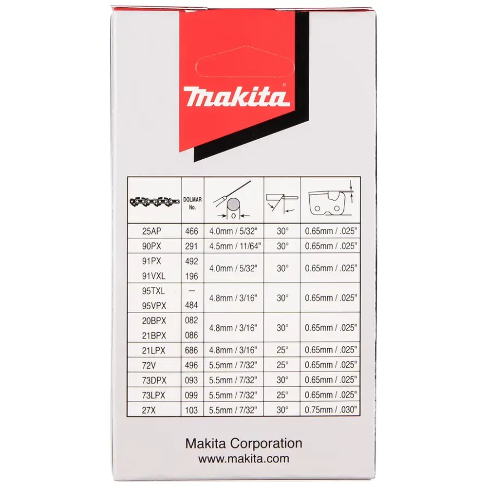Цепь 25 см, 91VXL Makita 191H20-4