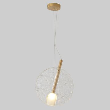 Подвесной светильник 1*G9 FROZEN SP1 BRASS латунь Crystal Lux
