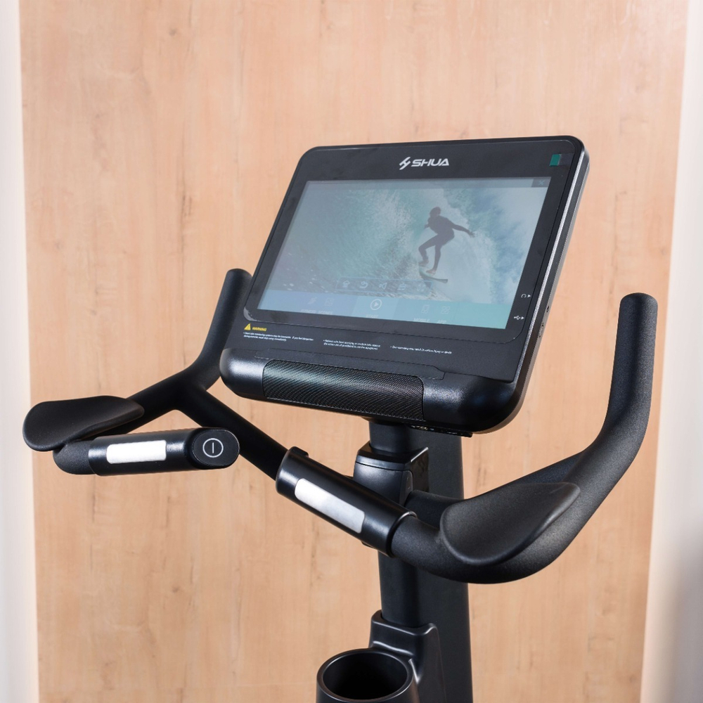 Велотренажер вертикальный SHUA SH-B9100UT (Android display)