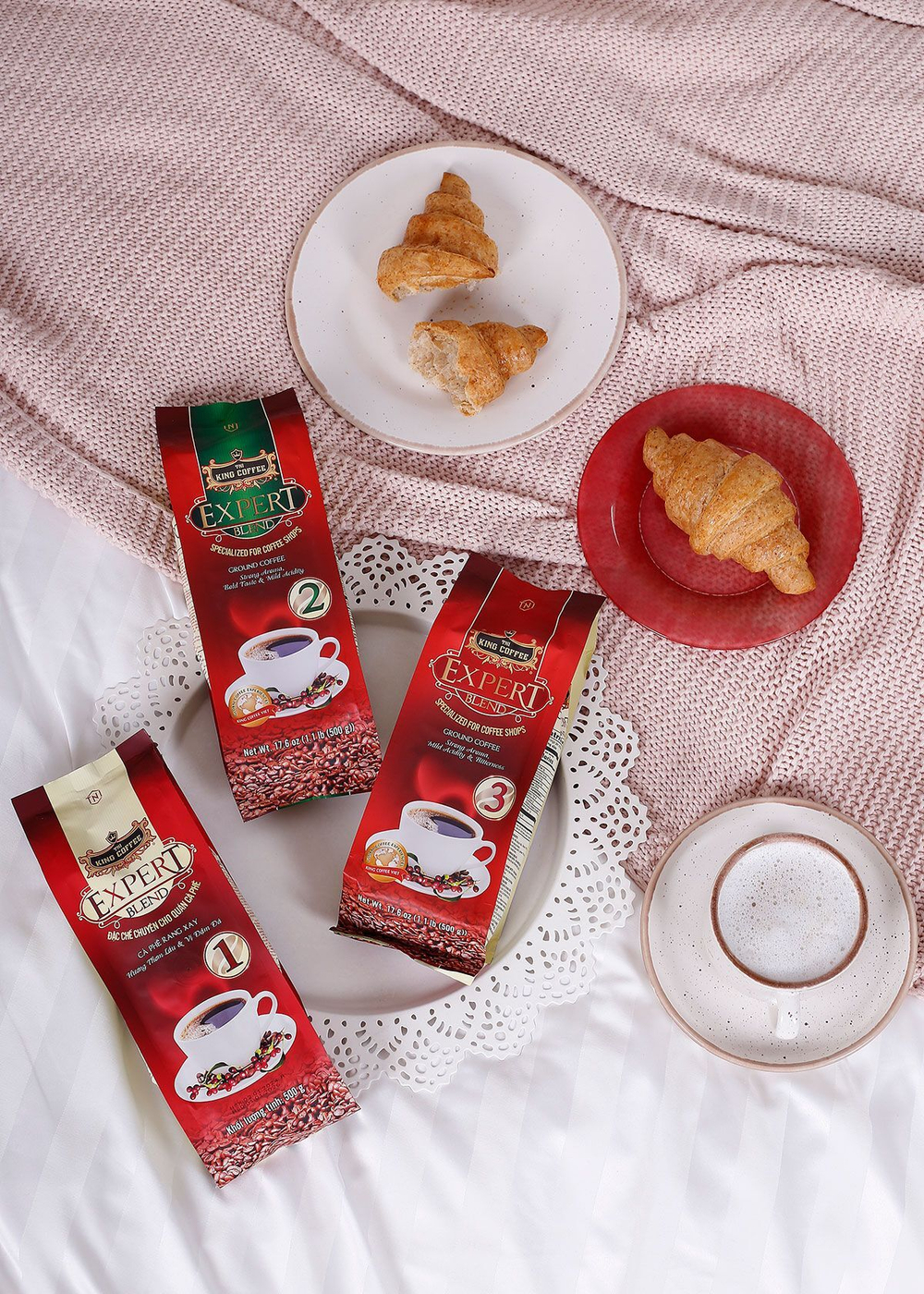Вьетнамский молотый кофе King Coffee Expert №2, серия Blend, 500г
