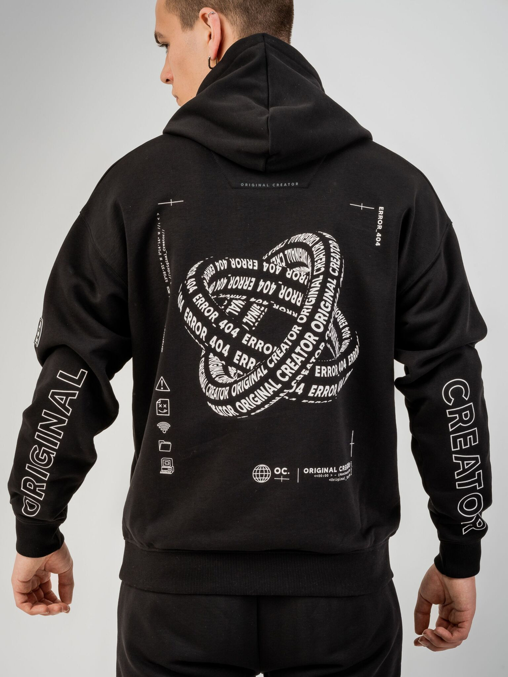 Худи мужское ORIGINAL CREATOR METAVERSE HOODIE, Черный