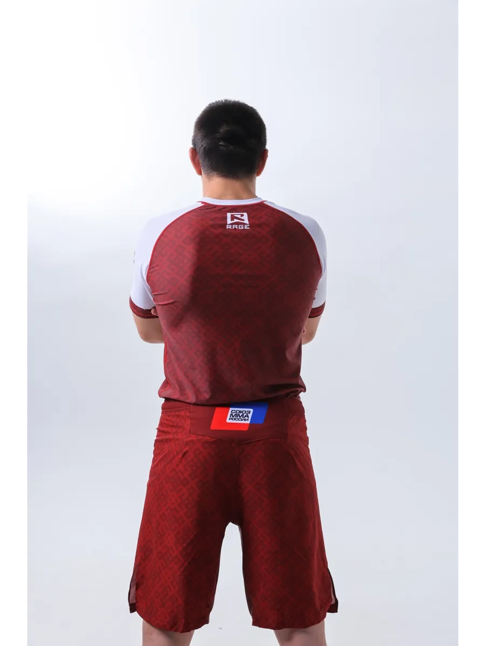 Рашгард Rage MMA Union красный
