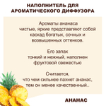 АНАНАС - Наполнитель для ароматического диффузора