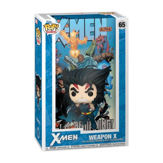 Фигурка Funko POP! Comic Covers Marvel Astonishing X-Men The Age of Apocalypse #1 Weapon X (65) 84114 — упаковка