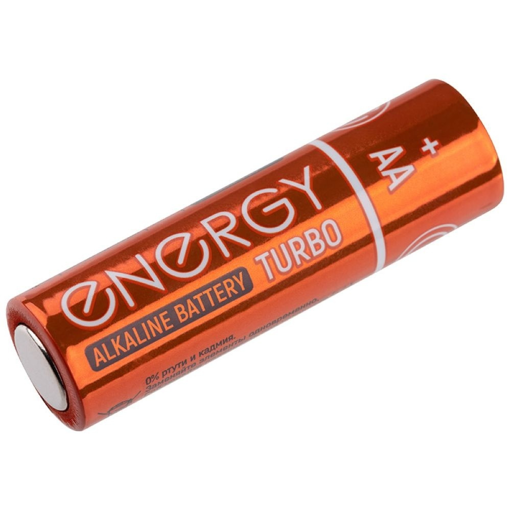 Батарейка алкалиновая Energy Turbo LR6/10KS (АА) 107054-SK