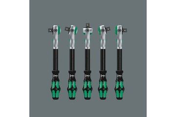 Набор инструмента Wera 8100 SA 6 Zyklop Speed с трещоткой 1/4", битами, головками, метр., 28 шт WE-004016