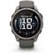 Часы Garmin Fenix 9 — 47 мм Titanium with Pebble Gray Silicone Band (010-04762-01)