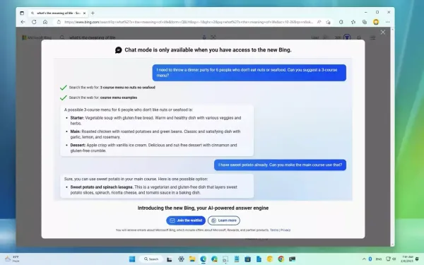 Microsoft встраивает ответы ChatGPT в поисковик Bing Microsoft встраивает ответы ChatGPT в поисковик Bing