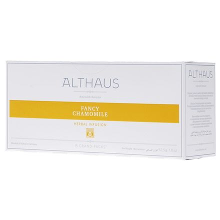 Чайный напиток травяной Althaus Fancy Chamomile в пакетиках, 15 шт