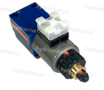DBET-6X/100G24K4V - Пропорциональный предохранительный клапан Ду6 (пилот), давление регулировки до 100 бар, встроенные усилитель = нет