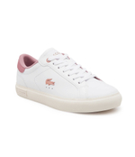 Кожаные кроссовки Lacoste - белый(747SFA0081)