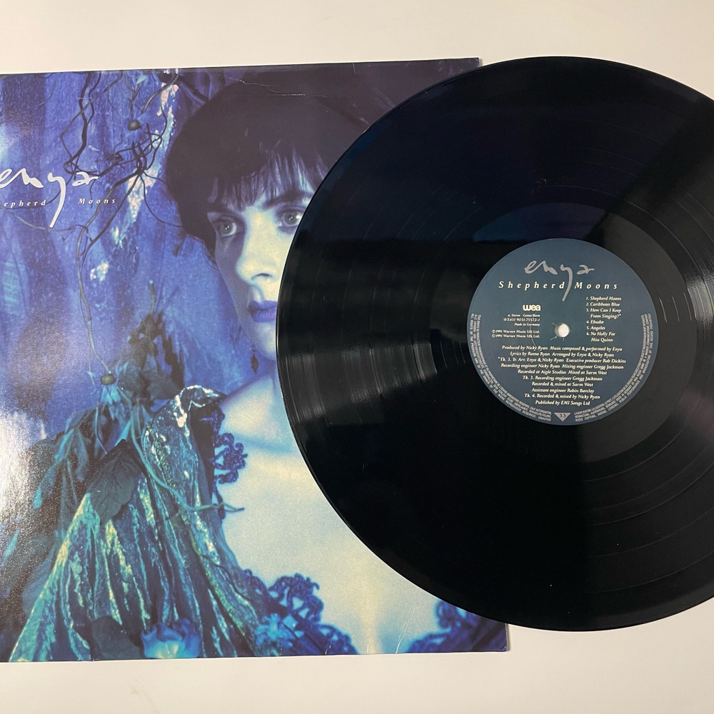 Винтажная виниловая пластинка LP Enya Shepherd Moons (Германия 1991)