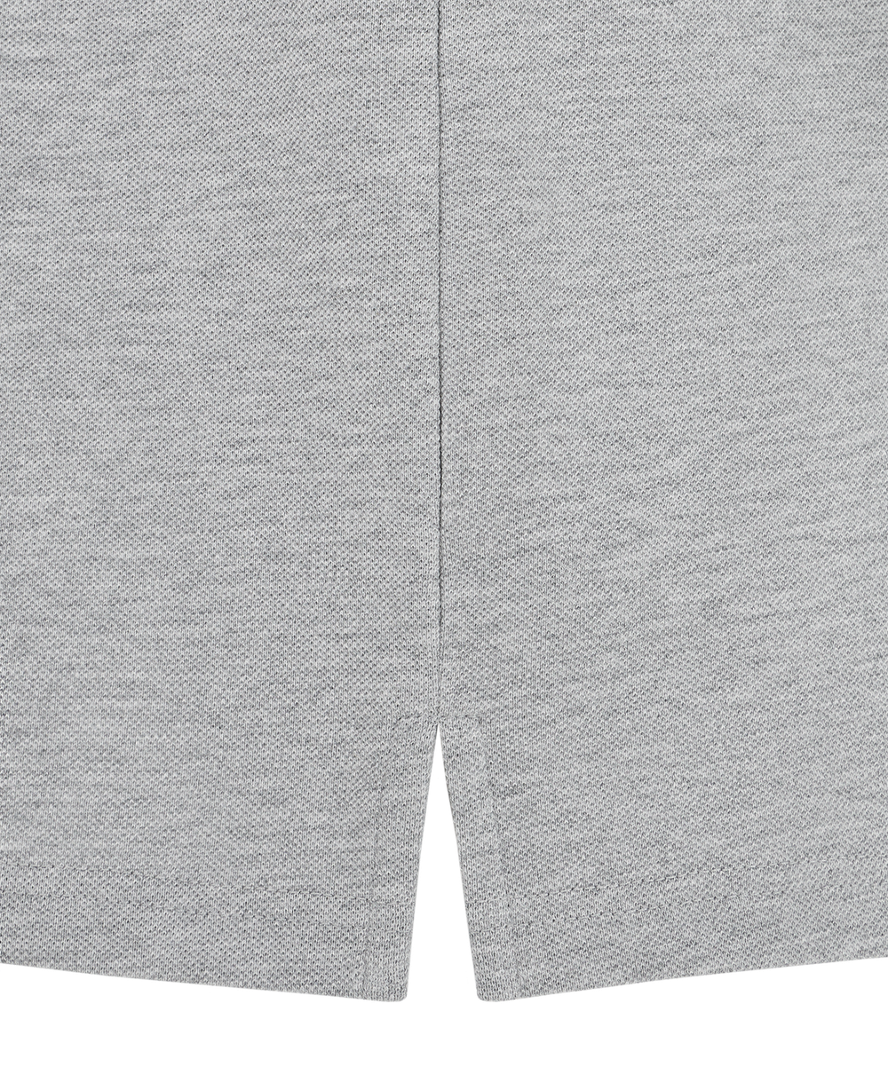 Поло Jogel ESSENTIAL Cotton Polo, серый меланж 91m