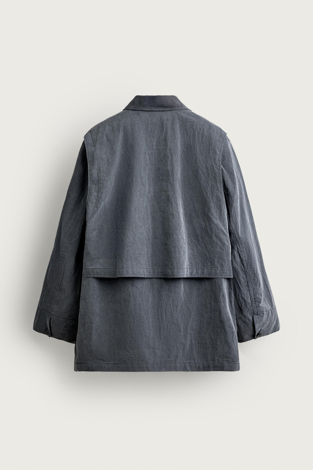 ТЕХНИЧЕСКАЯ КУРТКА-РУБАШКА С ЭФФЕКТОМ ПОТЕРТОСТИ AARON LEVINE X ZARA — ZARA