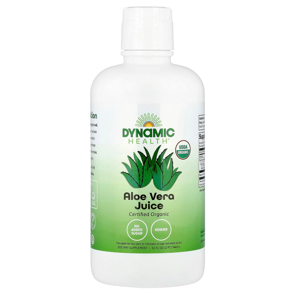 Dynamic Health, сок алоэ вера, 946 мл (32 жидк. унции)