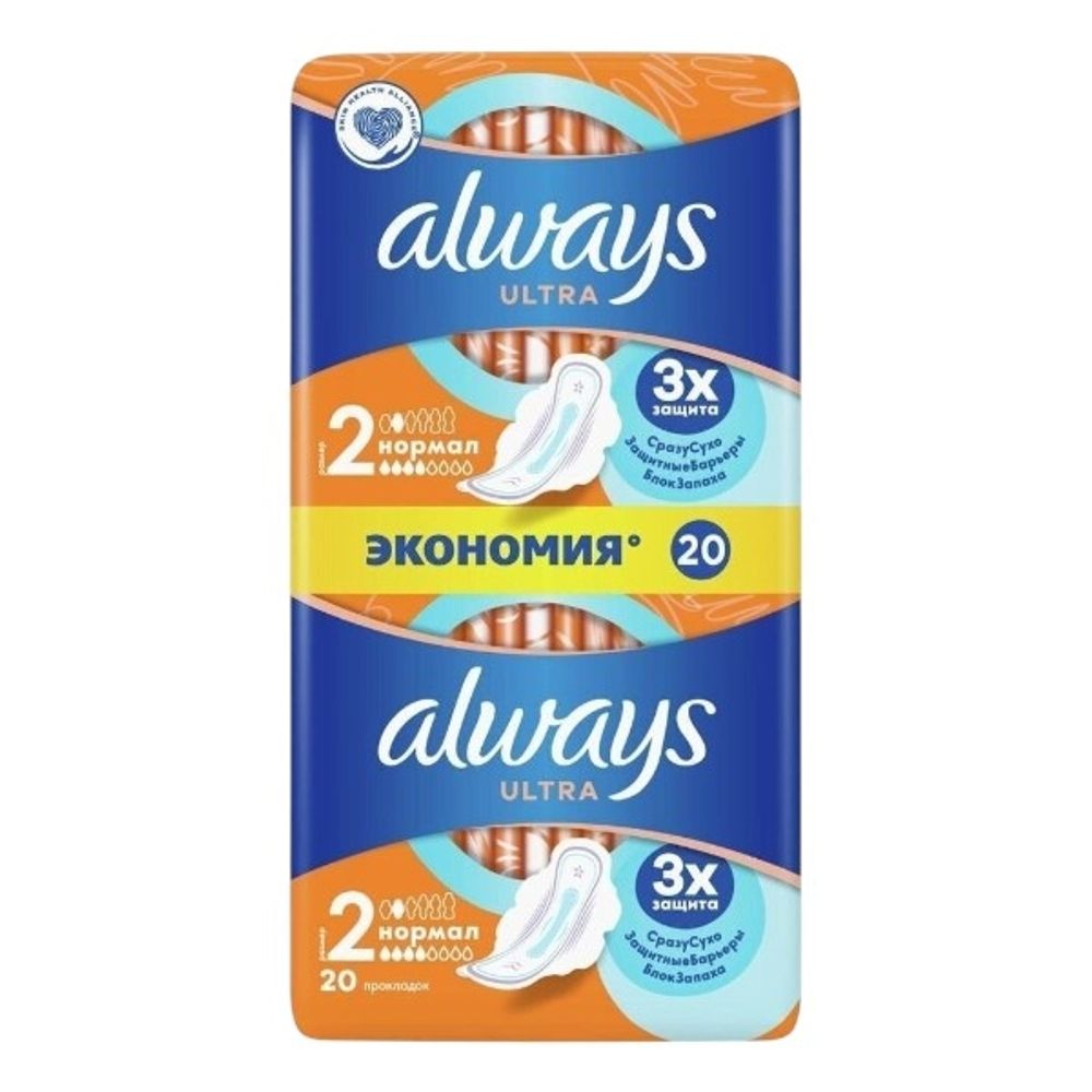 Прокладки ALWAYS ULTRA НОРМАЛ DUO 20шт