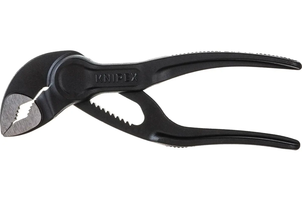 COBRA XS Клещи переставные, зев 28 мм, длина 100 мм, фосфатированные, BK