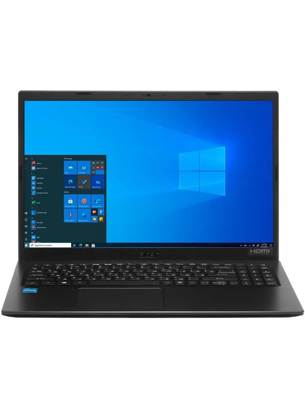 15,6" Ноутбук Extensa EX215-54-36D0 NX.EGJER.00H BLACK