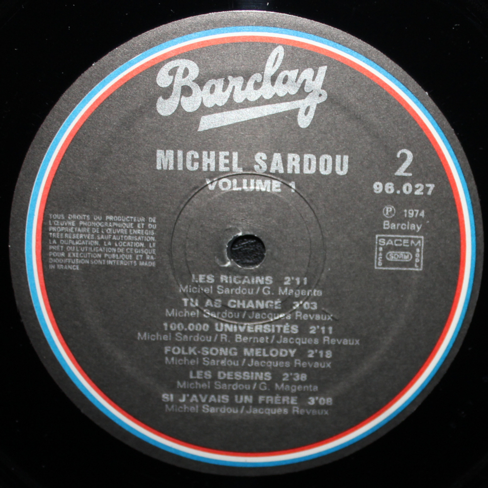 Michel Sardou / Michel Sardou (2LP)