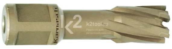 Корончатое сверло Karnasch 12х40 мм, HARD-LINE, Weldon 19, арт. 20.1315-012