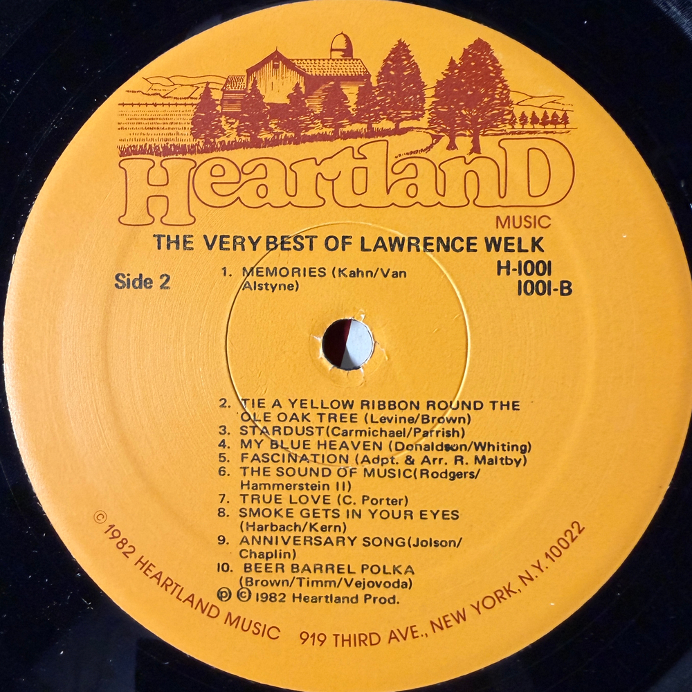 Lawrence Welk ‎– The Very Best Of Lawrence Welk (США 1982г.)