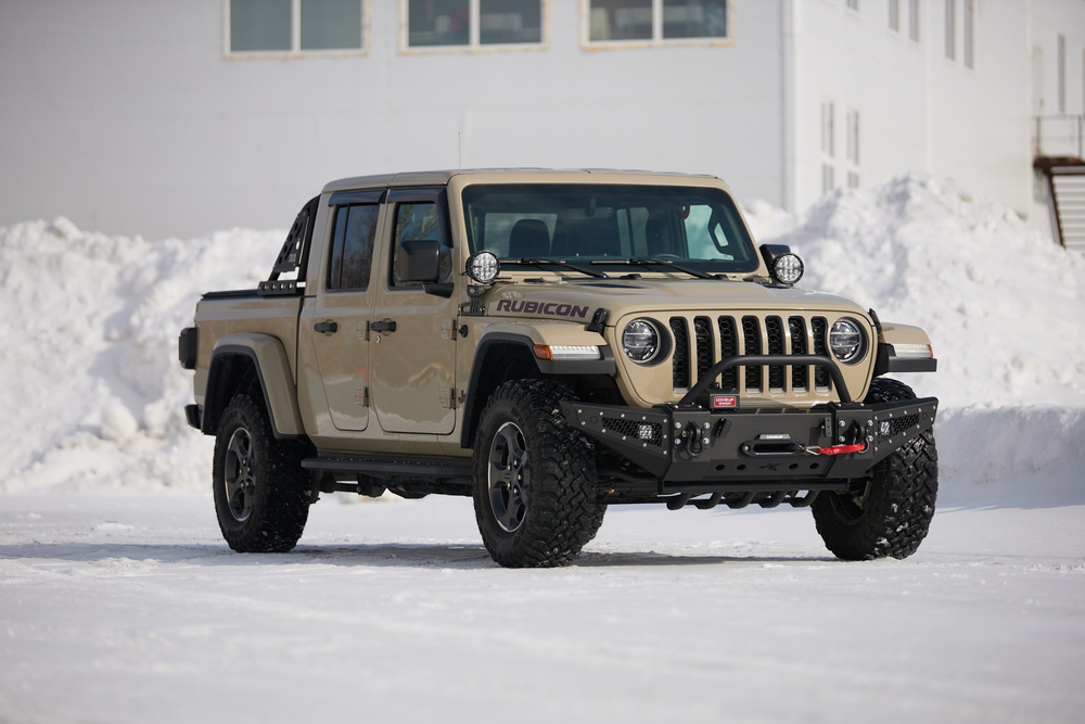Кронштейны крепления светодиодных фар для Jeep Wrangler JL Gladiator JT 2018-2026