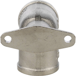 Угольник с креплением ВР (ник)   1/2"